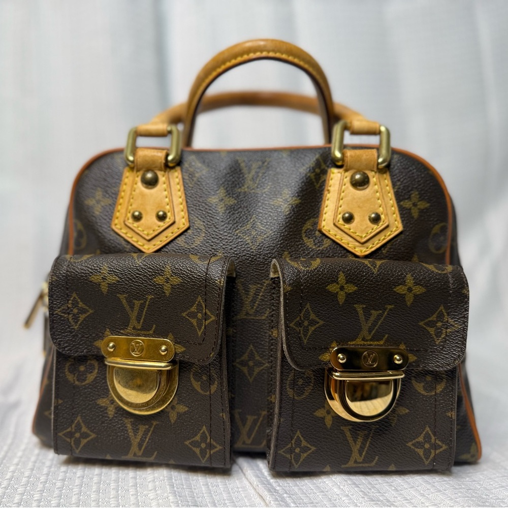 Louis Vuitton Brown Monogram Satchel